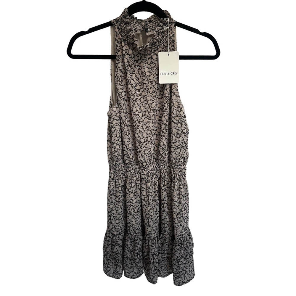 Olivia grey | print dress nwt